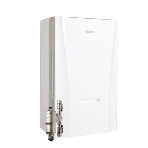 Ideal Vogue Max C40 40kW Combi Boiler with Horizontal Flue & System Filter 218558