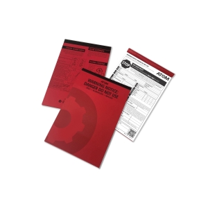 Atom Warning Notice / Danger Do Not Use Record CPG31