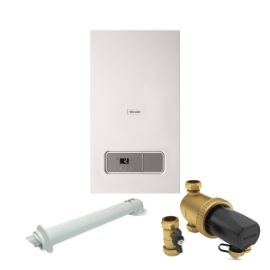 Glow-Worm Energy7 25C 25kW Combi Boiler With Horizontal Flue And Power Filter 10035896