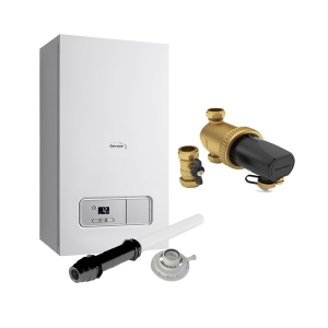 Glow-Worm Ultimate3 30kW Combi Boiler With Vertical Flue And Power Filter 10021404 ULT330CVERPK