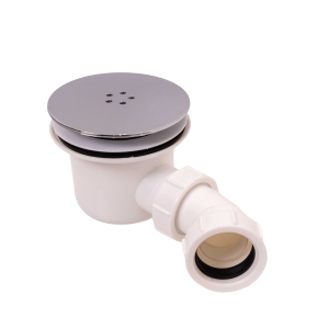 iflo 90mm High Flow Shower Tray Waste - Chrome