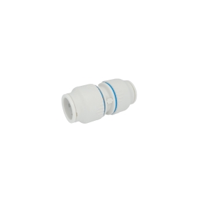 Plumbright White Plastic Push-Fit 15mm Straight Coupler 10 Pack MCP SPU6766M