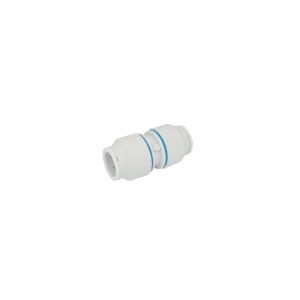 Plumbright White Plastic Push-Fit 22mm Straight Coupler 5 Pack MCP SPU6744M