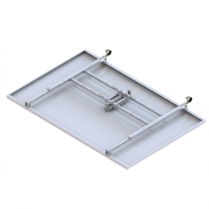 Fastensol Balcony / Wall PV Mounting Kit - Silver