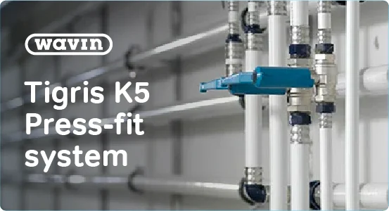 Hep2O Tigris K5 Press-fit system