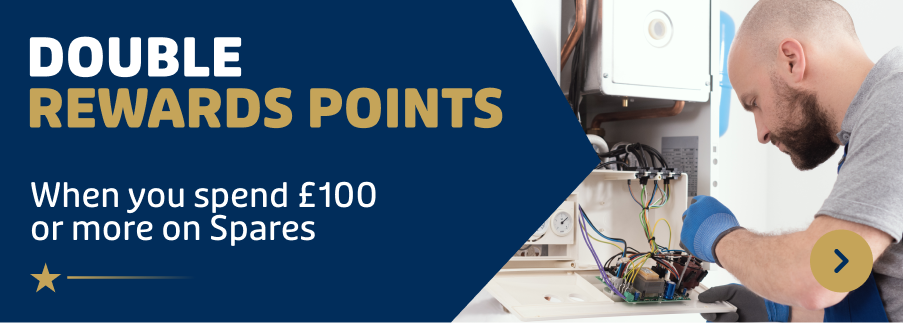 Double rewards points on spares