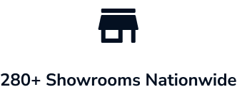 280+ showrooms nationwide